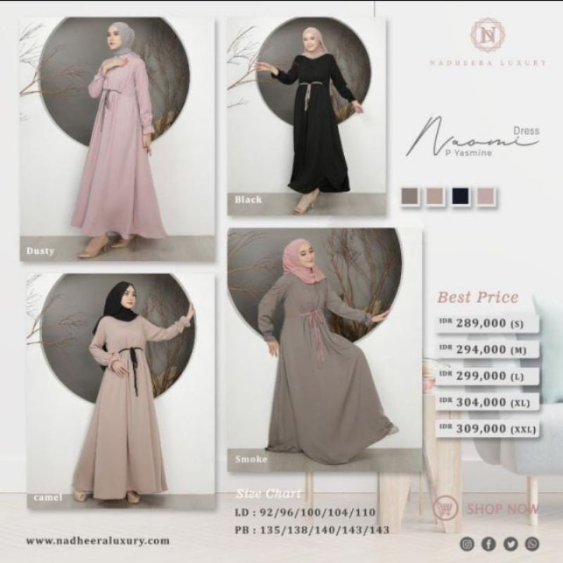 promo naomi dress nadheera
