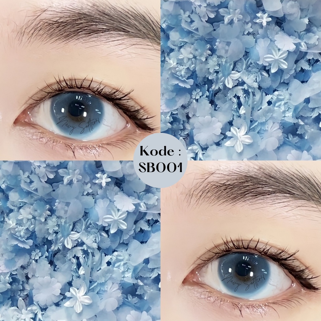 SB001 I Softlens Biru I Softlens Blue I Softlens Natural I Softlens Barbie Blue