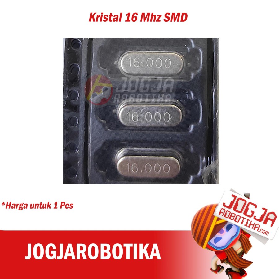 XTAL 16Mhz Crystal Kristal Oscillator Quartz 16 Mhz SMD