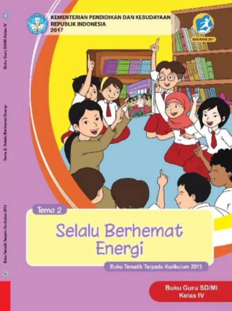 Sepaket buku guru tematik sd kelas 4 smtr 1