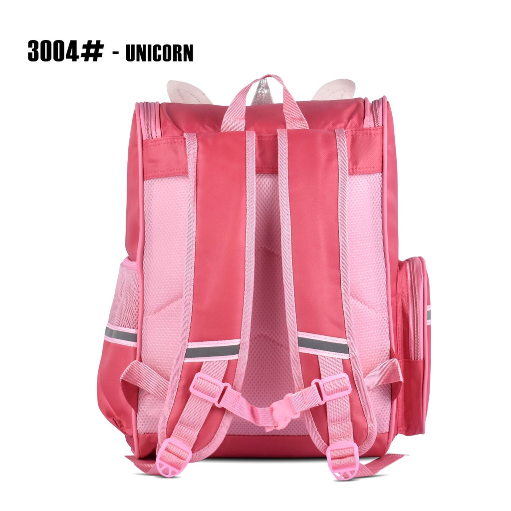 (RF) Tas Cartoon Unicorn 3004 16 Inch Tas Ransel Anak Perempuan SD Tas Sekolah Timbul Tas Ransel Cewek