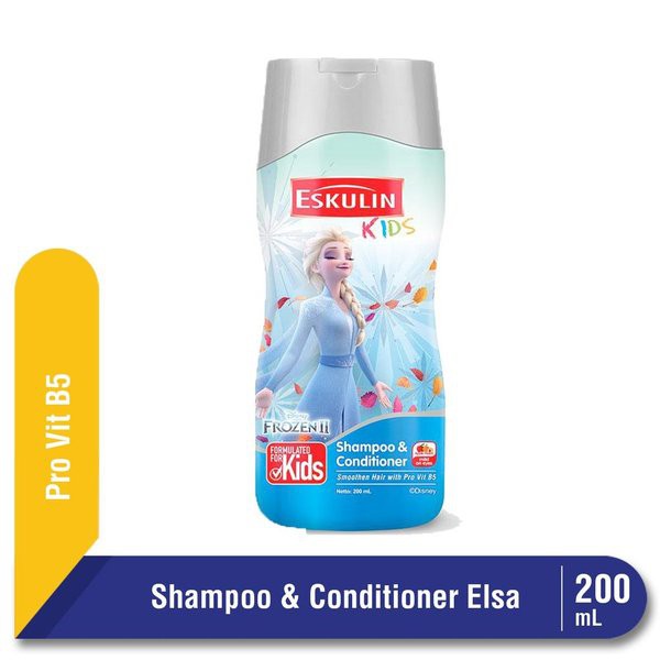 Eskulin Kids Shampoo &amp; Conditioner Edisi Frozen 200ml