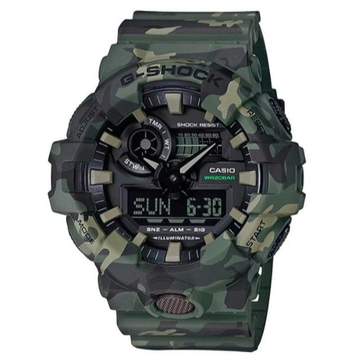 JAM TANGAN PRIA CASIO GSHOCK GA 700CM G-SHOCK GA-700CM-3 ORIGINAL ARMY