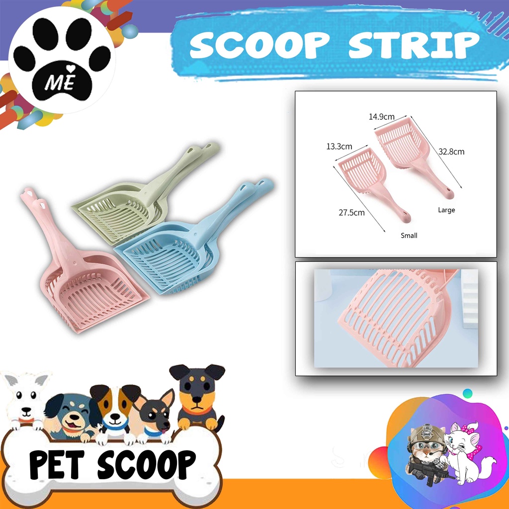 Pet Scoop &quot;STRIP&quot; Serokan Pasir Kucing