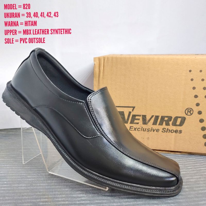 (820) SEPATU PANTOVEL PRIA FORMAL KANTOR BAHAN DOFF DAN MENGKILAP