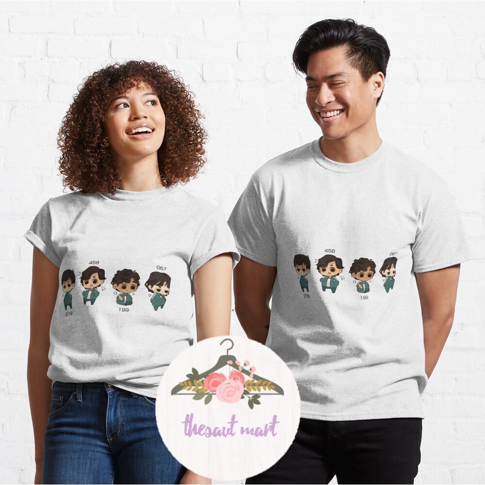 BAJU KAOS Squid game team - KOREA HITS