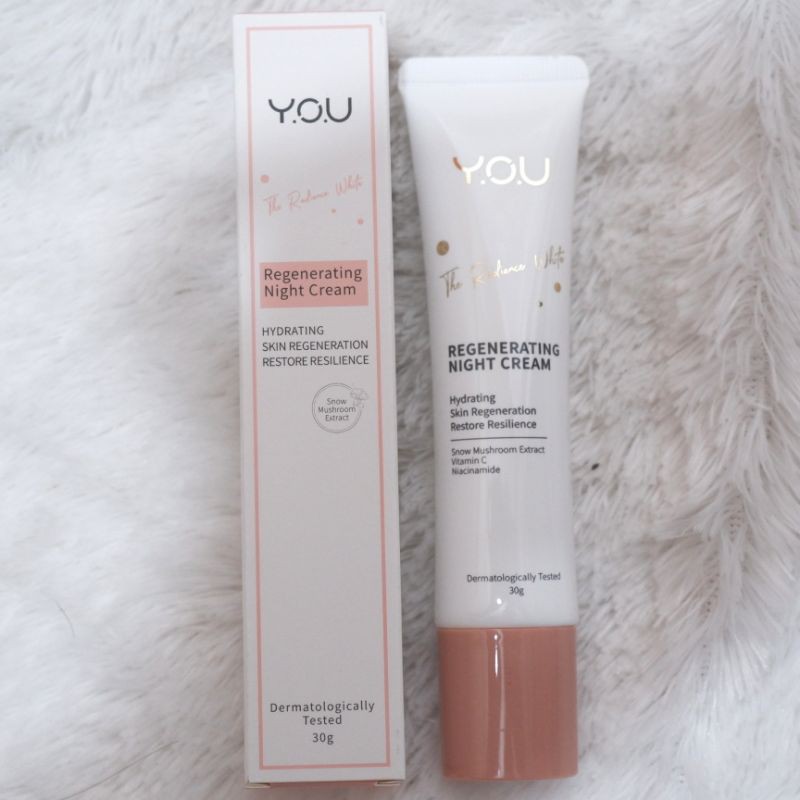 YOU regenerating night cream / YOU the radiance white series regenerating night cream