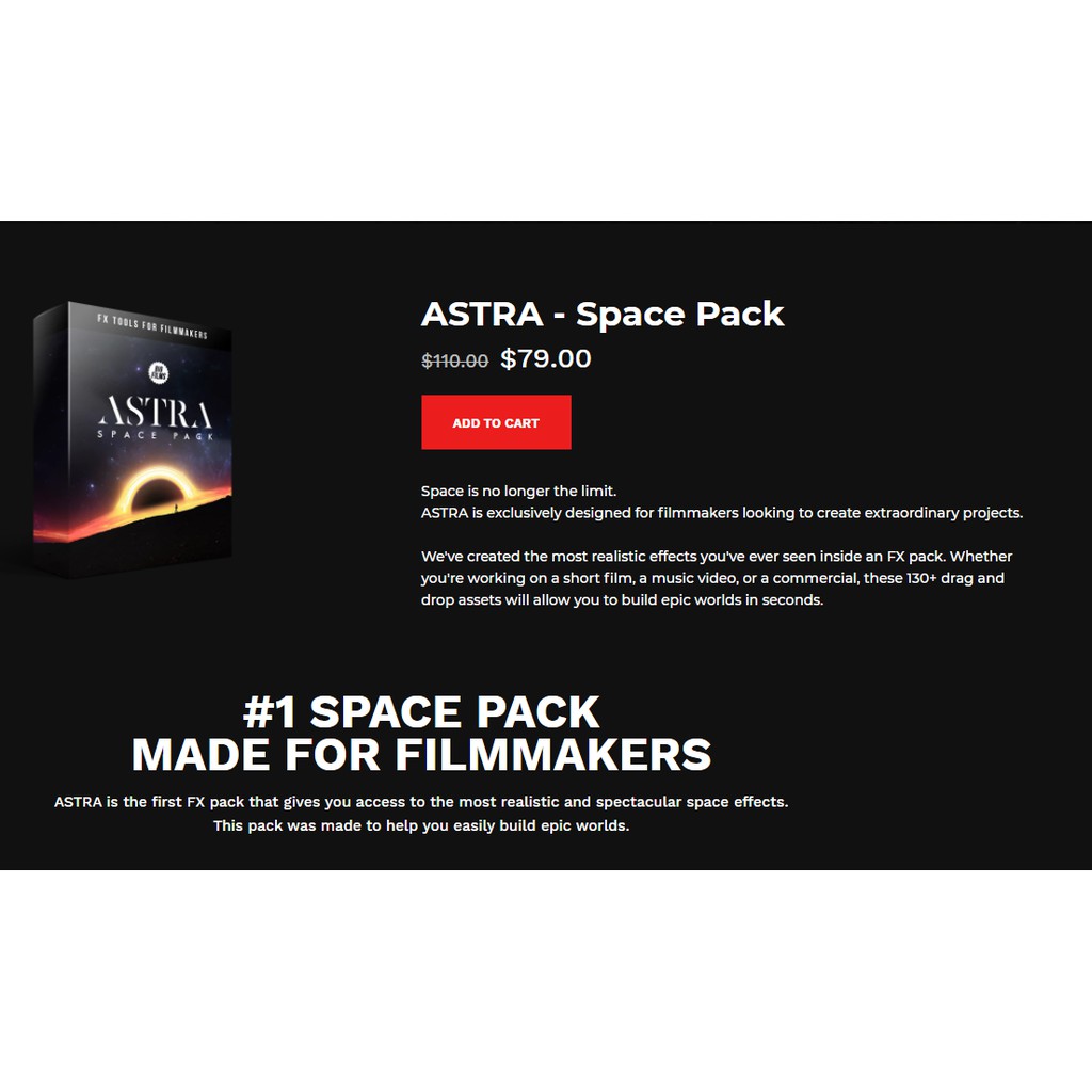 Big Films - ASTRA - Space Pack [2K] - ACTION VIDEO