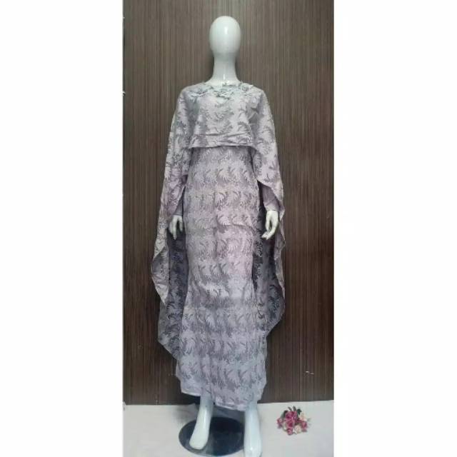 GAMIS DUYUNG BROKAT  - GAMIS LEBARAN MURAH