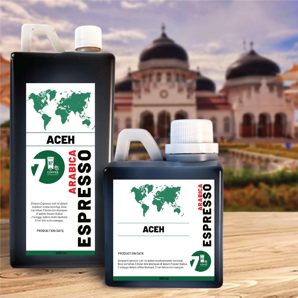 

ACEH Espresso Cair Kafein / Konsentrat Kopi 1 Liter - Arabica