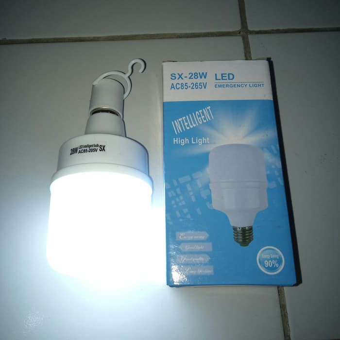 Lampu LED Emergency 28 Watt - Lampu Sentuh Kapsul SX - 28W