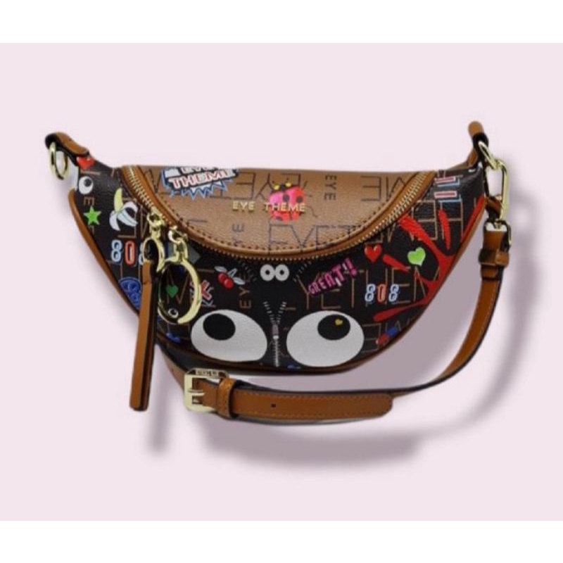 Waist Bag and Sling Bag Huer Eye Theme la defita