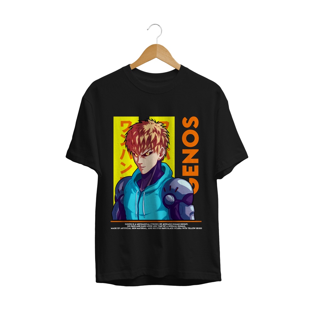 BAJU KAOS ONE PUNCH MAN OPM GENOS ANIME JEPANG