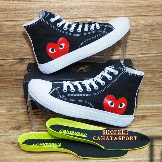 SEPATU PRIA CONVERSE ALL STAR CDG PLAY SEPATUCONVERSE ALLSTAR UNDEFEATED