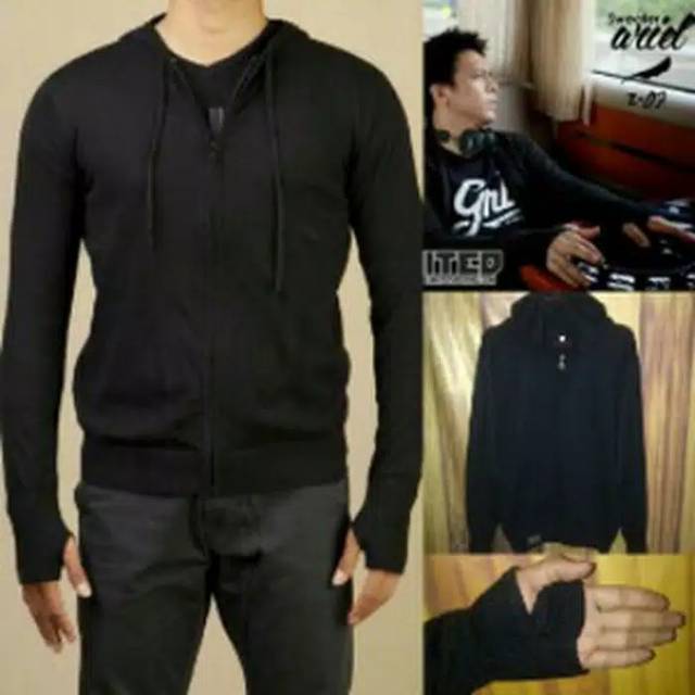 Sweater rajut finger aril