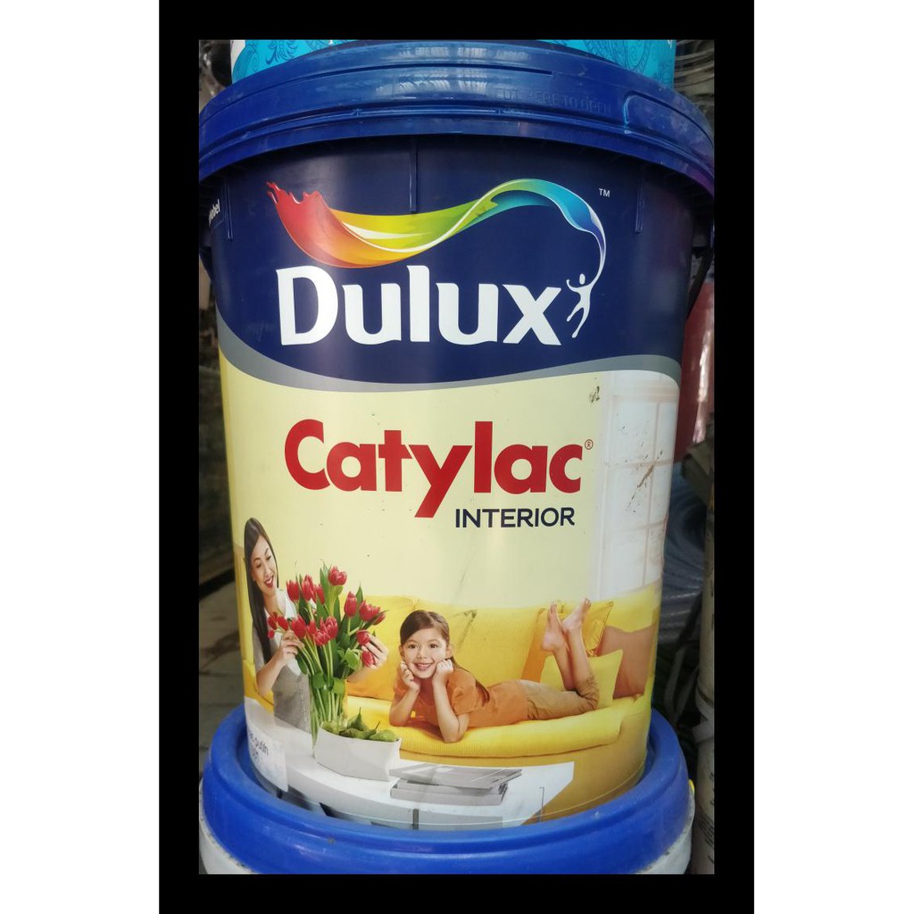 Banting Harga Cat Dulux Catylac Interior 25kg Warna Putih Dekorasi Murah Al1