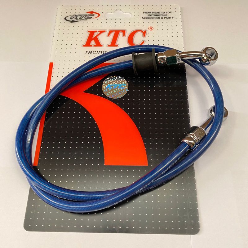 KABEL SELANG REM DEPAN BELAKANG KTC RACING SELANG REM DEPAN BELANG ORIGINAL KTC RACING 60 CM 92 CM 75 CM UNIVERSAL SEMUA MOTOR BEAT MIO VARIO PCX NMAX VIXION NINJA CBR DLL