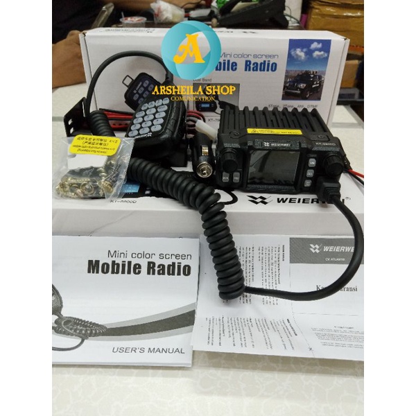 Radio rig weirwei 4 band original garansi 1 th