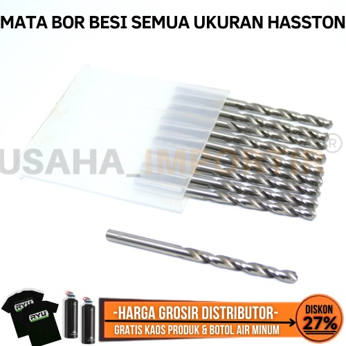 Mata Bor Besi Hasston Semua Ukuran Original Mata Bor Besi Prohex Mata Bor Besi Cobalt Original Mata 