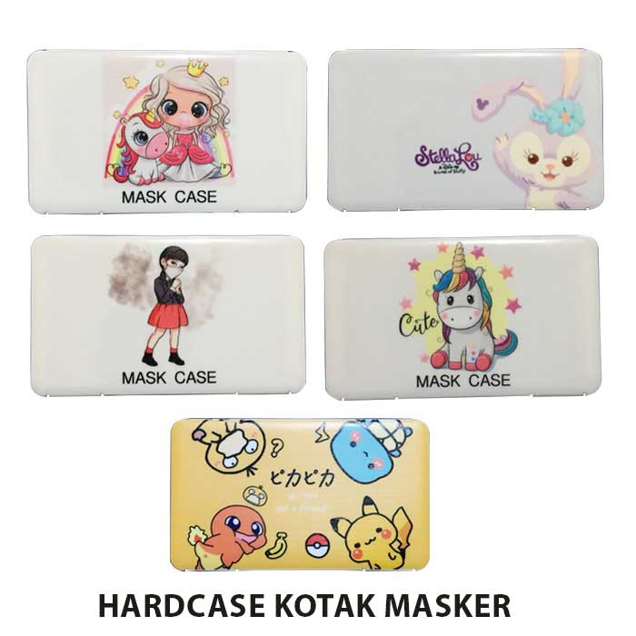 HARDCASE KOTAK MASKER / MASKER CASE BAHAN PLASTIK TEBAL