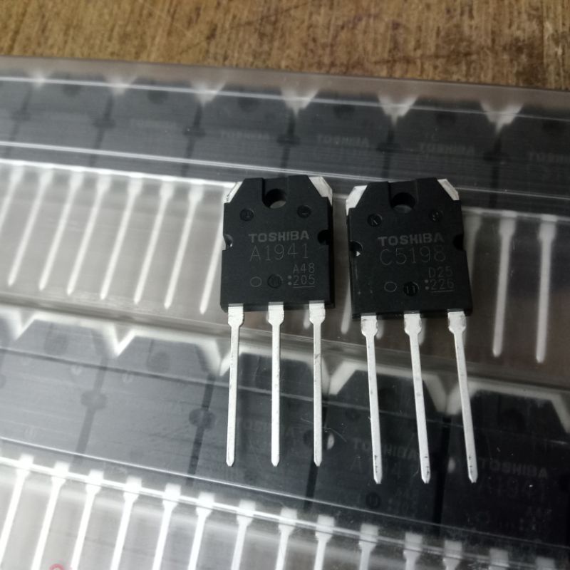 TRANSISTOR A 1941/C 5198 TOSHIBA ORIGINAL