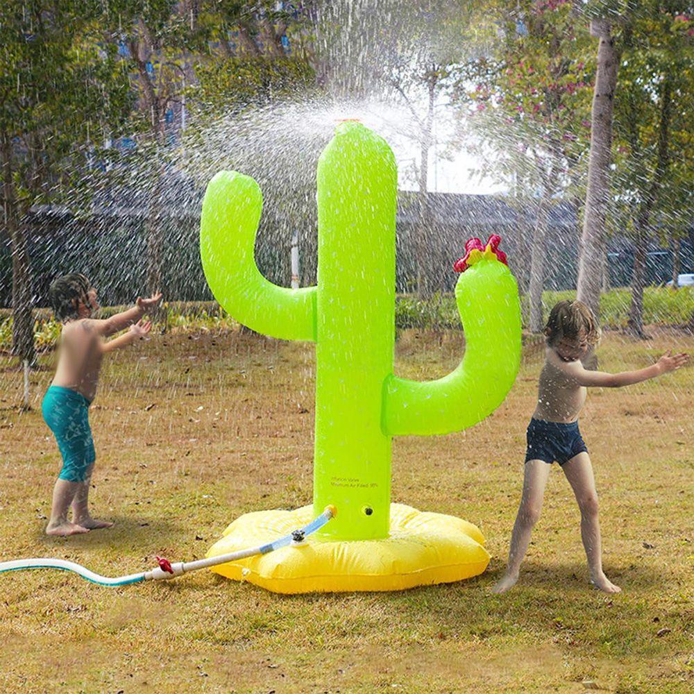 R-mainan Anak Model Kaktus Inflatable Semprot Air Untuk Outdoor / Musim Panas
