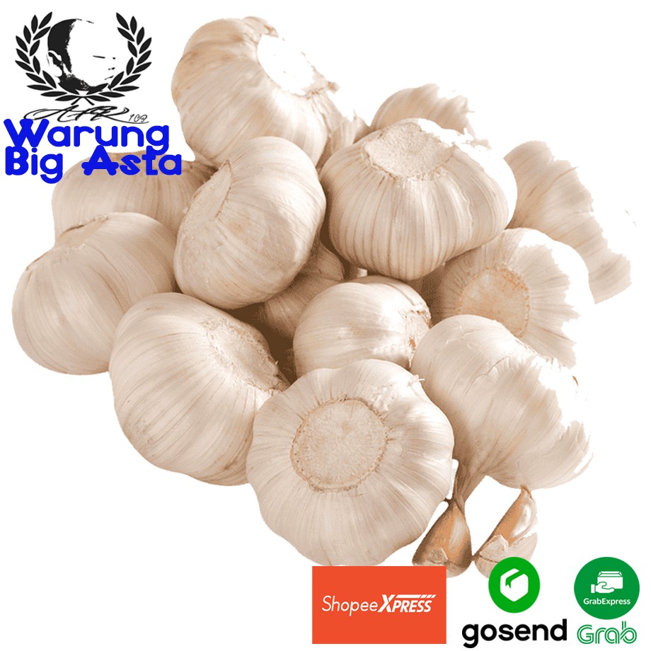 

bawang putih fresh / bawang putih segar / 500 g / 250 g