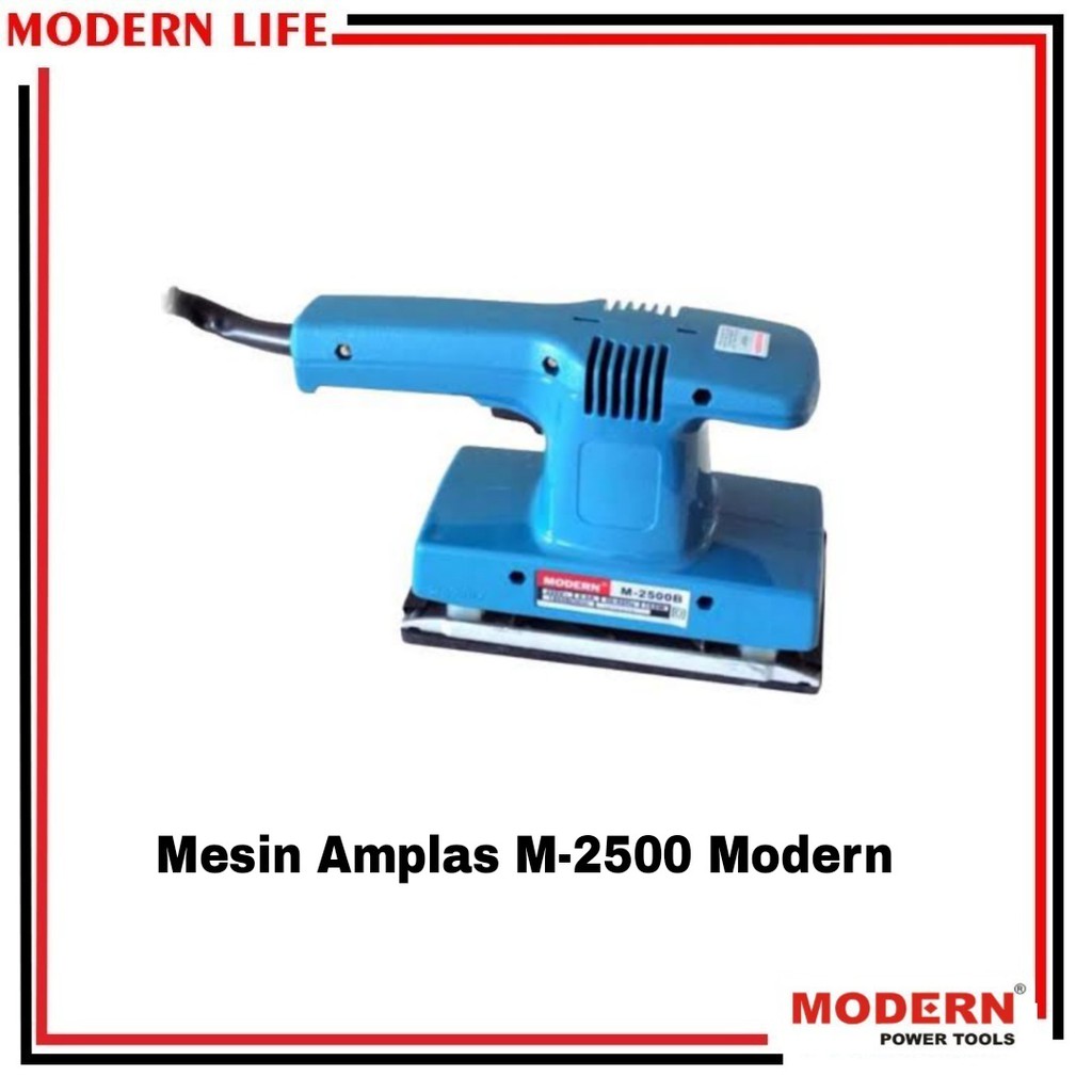 Mesin Amplas M 2500B MODERN Atau Finishing Sander M2500B