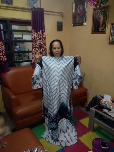 Gamis Batik (cod) Manggar Gamis Batik Pesta Model Terbaru 2020 Gamis Pesta Ori Pekalongan