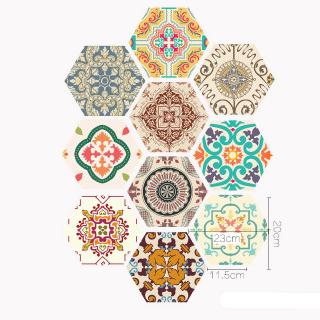 10 Pcs Stiker Lantai Untuk Dekorasi Dapur Kamar Mandi 10 Pcs Stiker Lantai Untuk Dekorasi Dapur Kamar Mandi