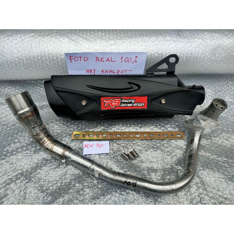 Knalpot Racing R9 Misano Nmax New Nmax Old Aerox 155 Aerox new Connected PCX 150 Lokal PCX 160 New Vario 125 Vario 150 Beat Scoopy Mio J Mio Soul Mio M3 Mio Sporty Xride X-Max fullsystem Murah-5