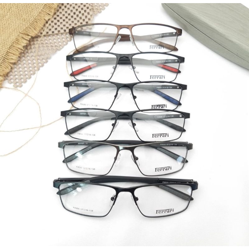 Nnkacamata frame titanium full bingkai pria