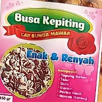 

UNTHUK YUYU (BUSAKEPITING) CAP BUNGA MAWAR