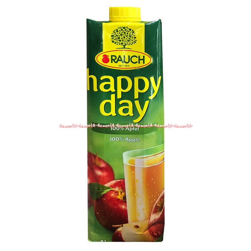 Rauch Happy Day 1L Apple Cranberry Orange Multivitamin Pink Guava Juice Uht Siap Minum Raunch Jus Siap Saji 1Litter