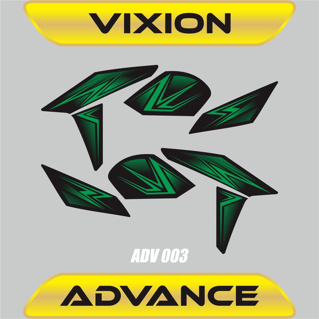 COD STIKER STICKER LIS VARIASI YAMAHA VIXION ADVANCE / VARIASI STRIPING MOTOR YAMAHA VIXION ADVANCE 