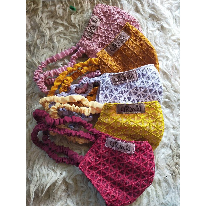 masker wafle kerut qiqo.id