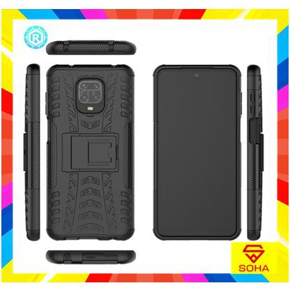 Xiaomi Note 9 - Rugged Armor Stand / Hybrid / Dazzle Cover / Shock