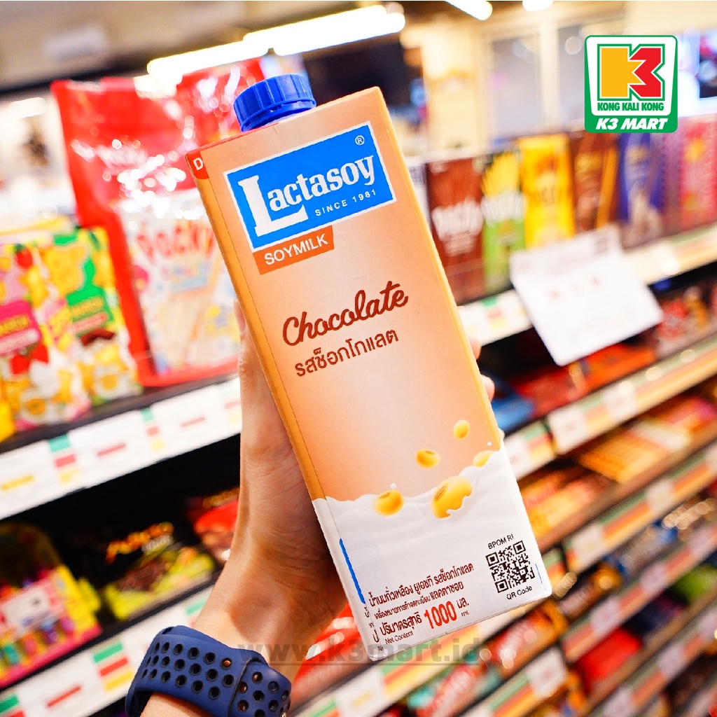 

Lactasoy Soymilk Chocolate 1l