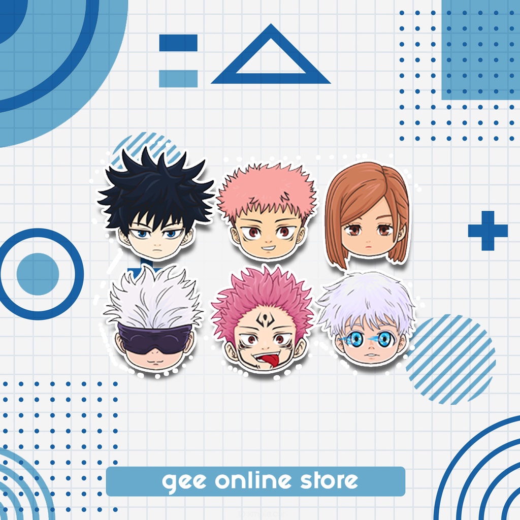 

Stiker Jujutsu Kaisen Set 1