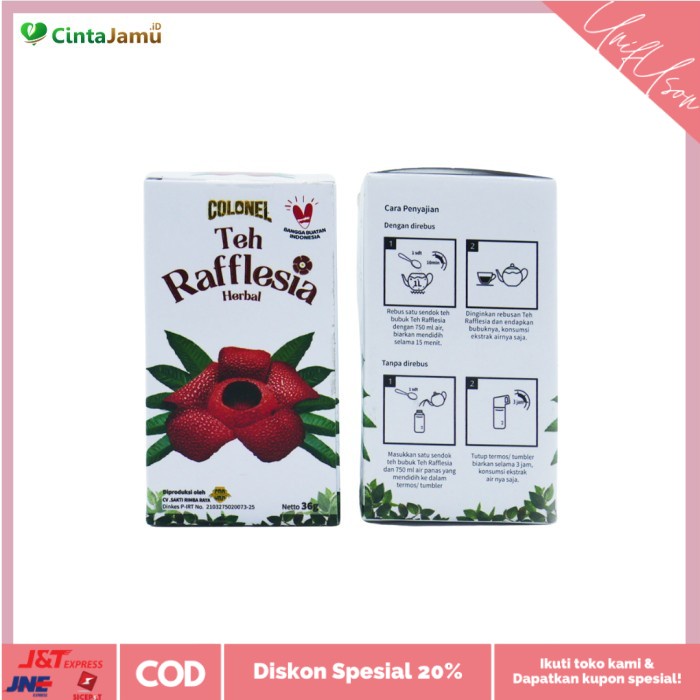 

⭐COD⭐ Teh Herbal Rafflesia