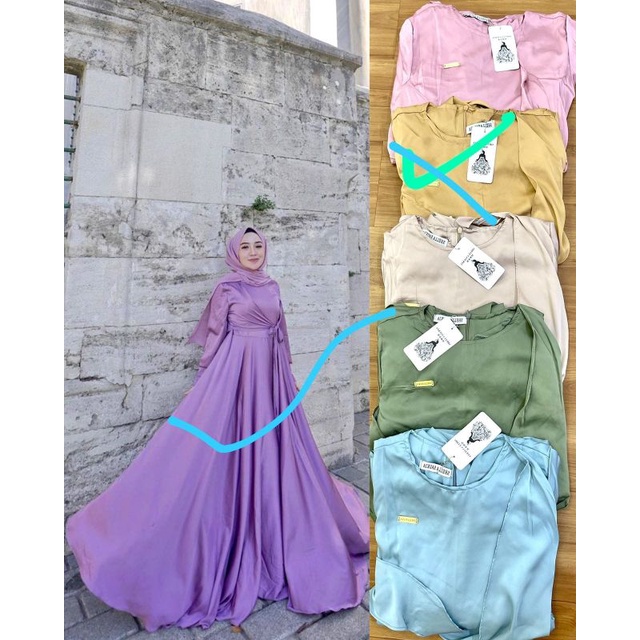 dress silk shellasauki