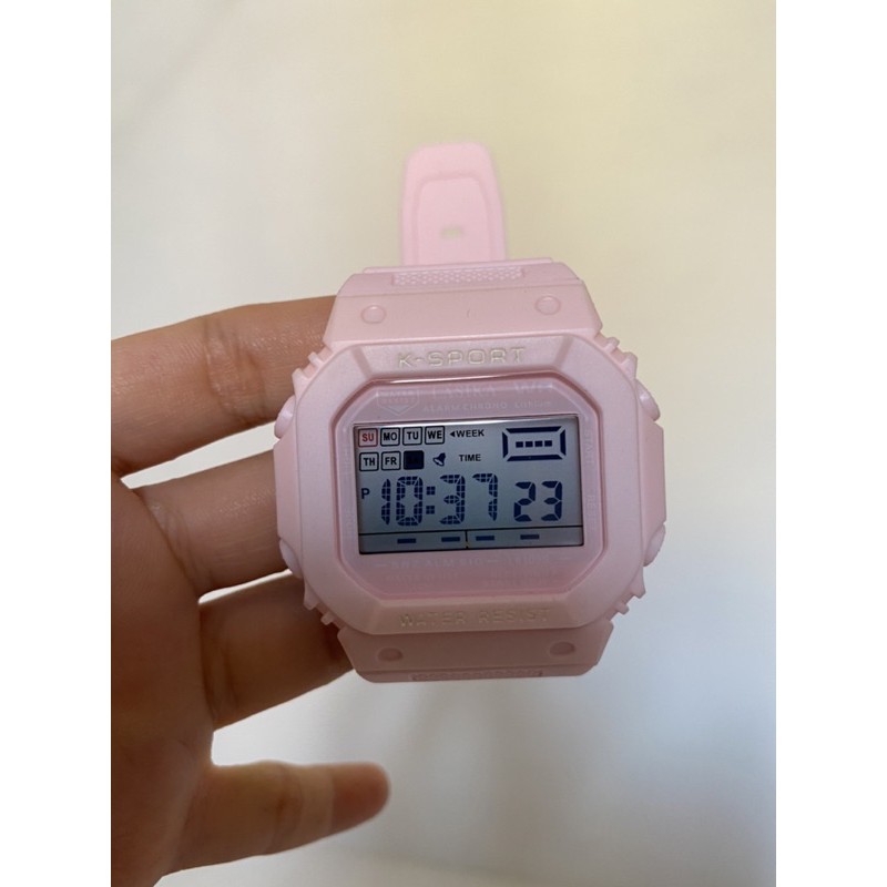 Jam Tangan Sporty Pria Wanita Rubber Tahan Air Lasika 8109