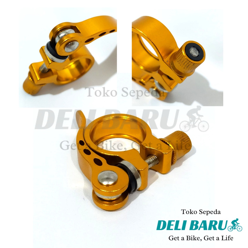 Deli baru Seat clamp qr standar 28.6 untuk seatpost 25,4 sepeda anak BMX federal fixie minion