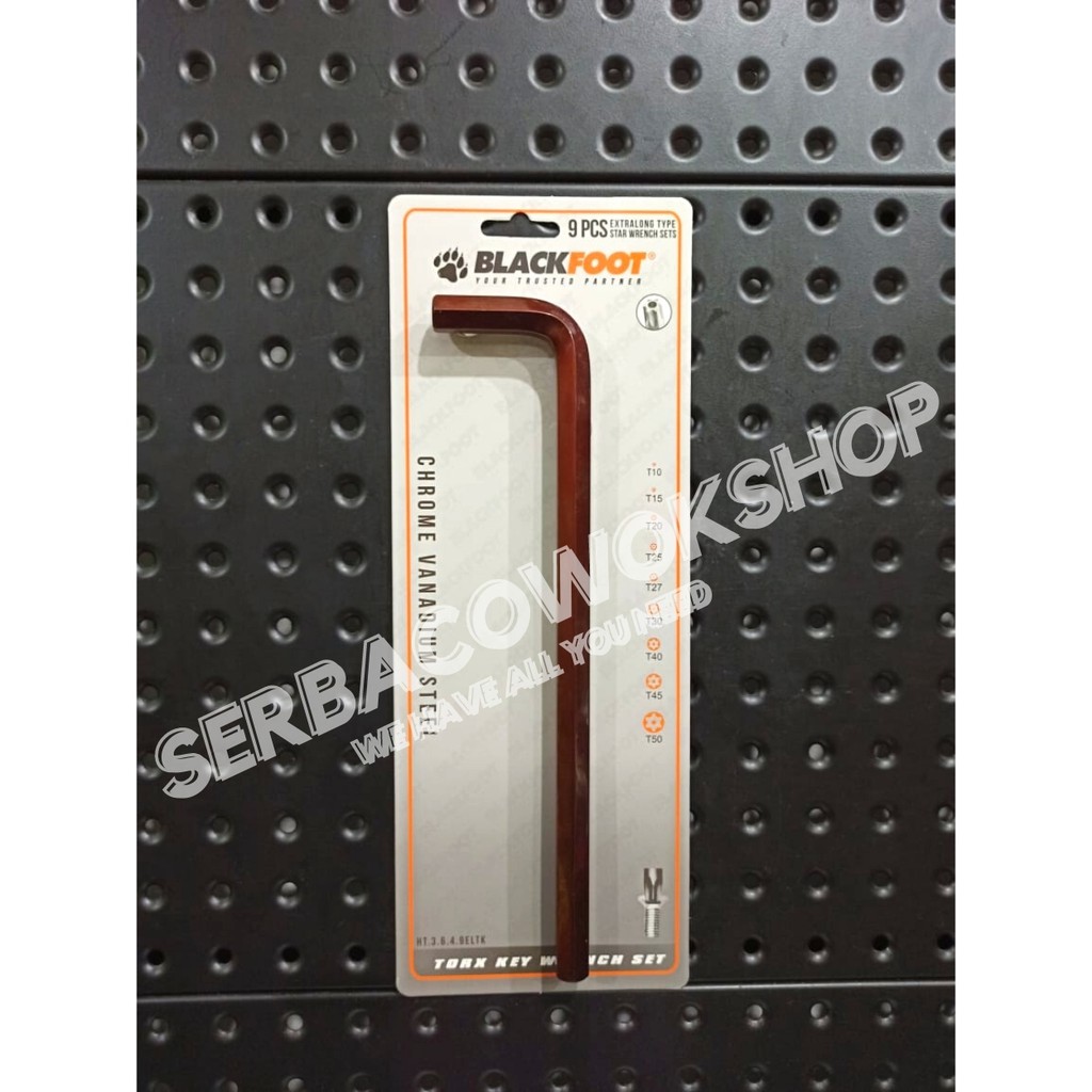 Blackfoot Kunci L Satuan Extra Long No 12 Mm Flat Hex Key Satuan S2 Material Termurah Berkualitas