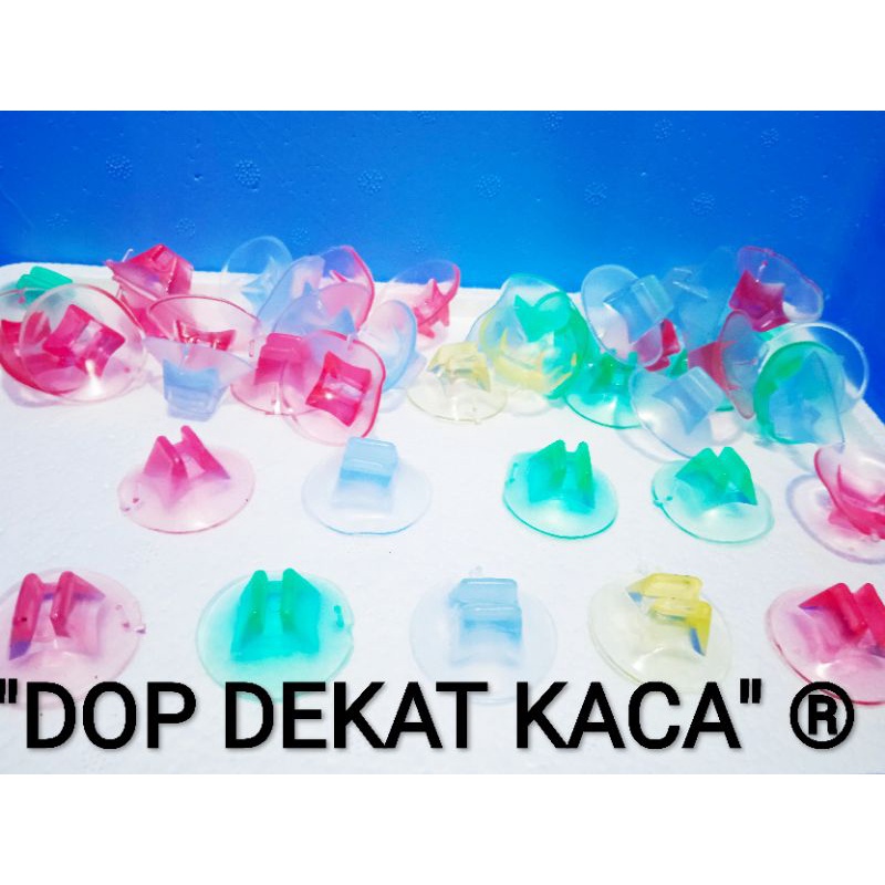 DOP SEKAT KACA AQUARIUM(warna/colour)