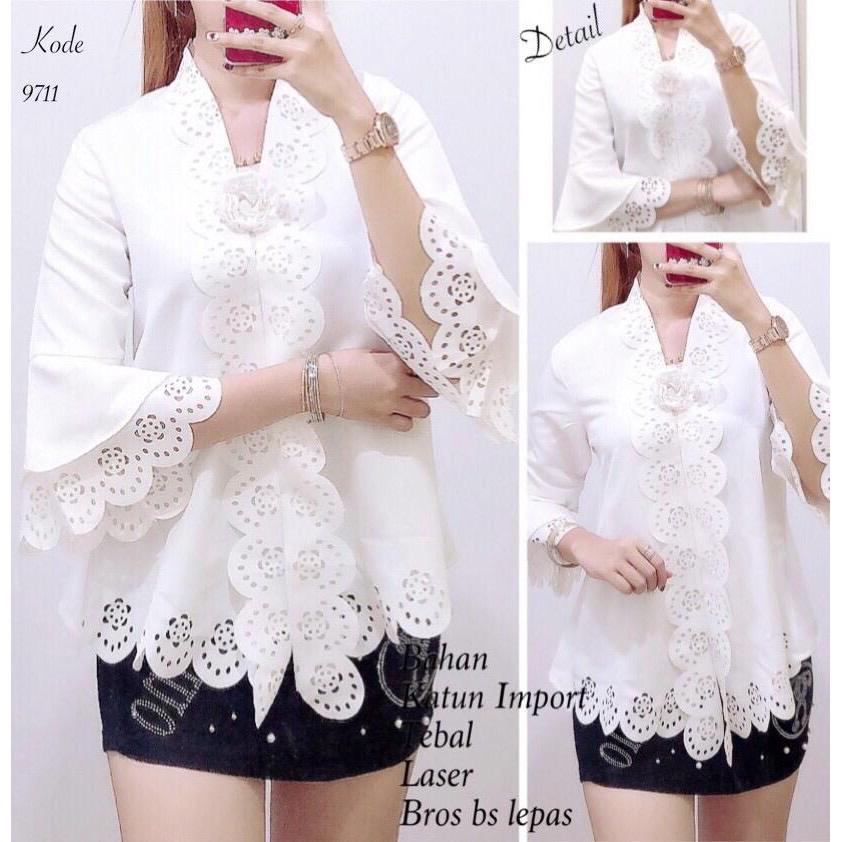 Promo Kebaya Encim Modernt laser Good Quality Cut Ofneser