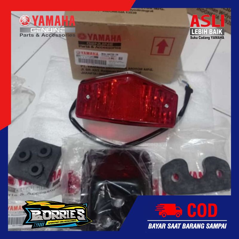 STOPLAMP ASSY SET RX KING PEREDAM ORI YGP RXKING RX-KING PREDAM STOP LAMP LAMPU REM BELAKANG SET BRE