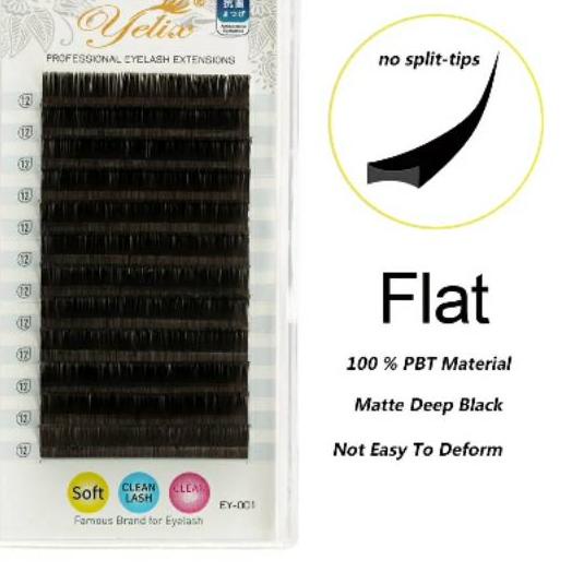❃ YELIX DIAMOND MATTE BLACK FLAT EYELASH ➼