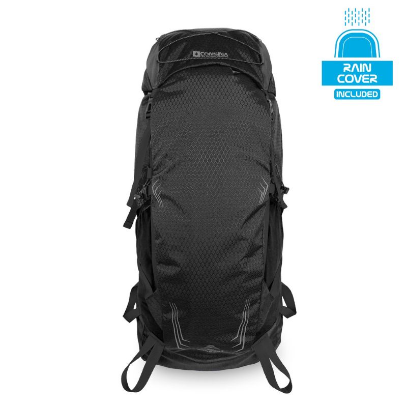 Carrier Consina Rangers 60+5 L Biru (Free Gantungan Carrabiner Alumunium Alloy)
