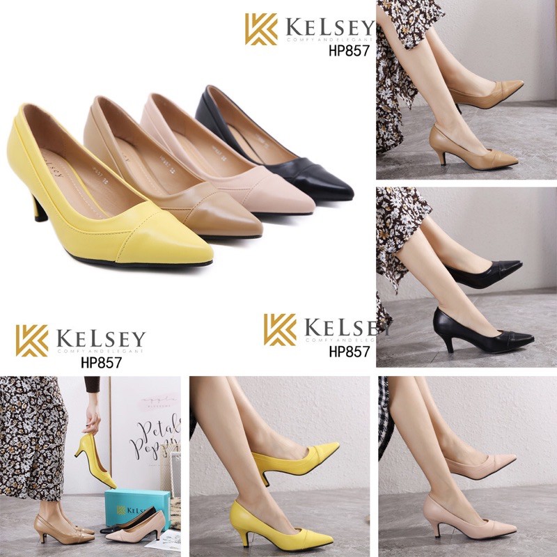 NICOLE SEPATU HEELS 6,5CM WANITA IMPORT KELSEY HP857